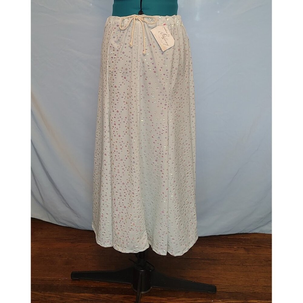 Lt Blue - Panel Sparkle Skirt